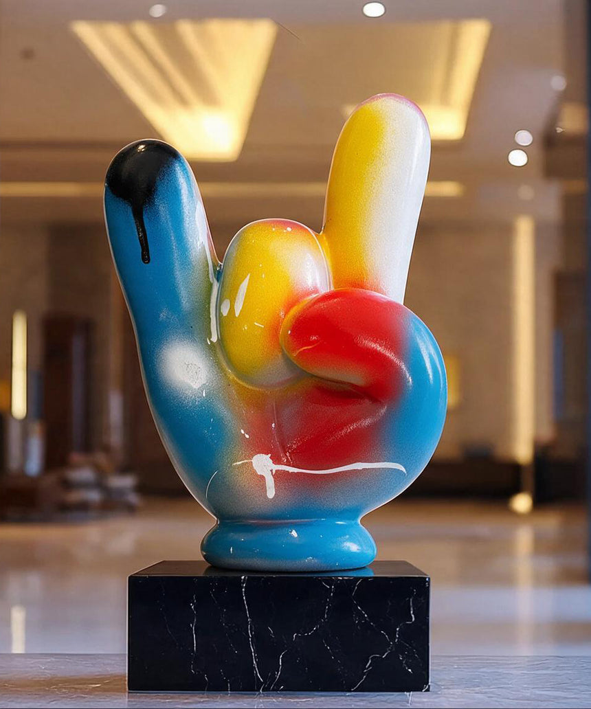 Pop-Corn sculpture colors