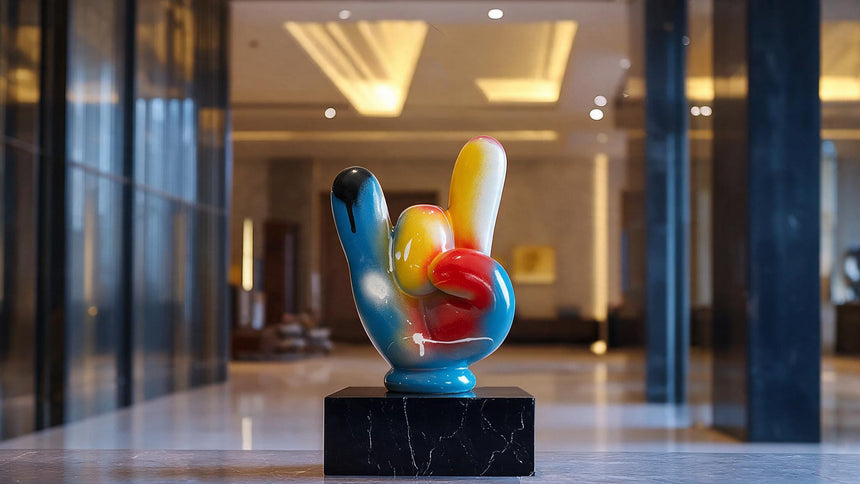 Pop-Corn sculpture colors